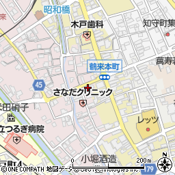 鶴の家周辺の地図