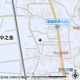 長野県埴科郡坂城町中之条443周辺の地図