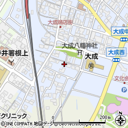 石川県能美市大成町ヌ27周辺の地図