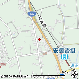 長野県大町市常盤3825周辺の地図