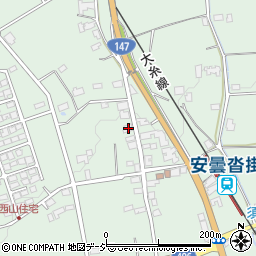 長野県大町市常盤3742周辺の地図