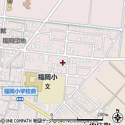 石川県能美市福岡町ハ周辺の地図