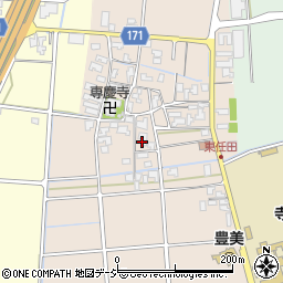 石川県能美市東任田町周辺の地図