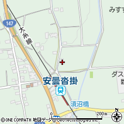 長野県大町市常盤須沼3839-2周辺の地図