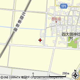 石川県能美市西任田町ル18周辺の地図