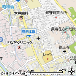 石川県白山市鶴来本町２丁目ワ135周辺の地図