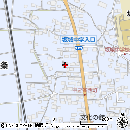 長野県埴科郡坂城町中之条605周辺の地図