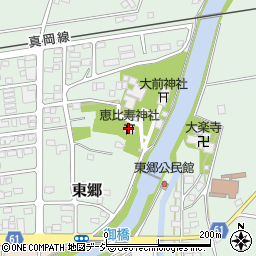 大前恵比寿神社周辺の地図