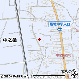 長野県埴科郡坂城町中之条451周辺の地図