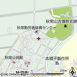 石川県能美市秋常町ヲ周辺の地図