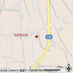 群馬県前橋市鼻毛石町1801周辺の地図