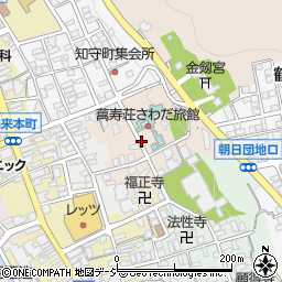 石川県白山市鶴来日詰町カ周辺の地図