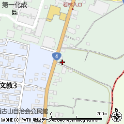 栃木県下野市下古山103-1周辺の地図