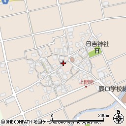 石川県能美市上開発町イ周辺の地図