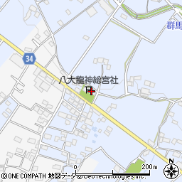 八大龍神総宮社周辺の地図