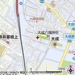 石川県能美市大成町ヌ25周辺の地図