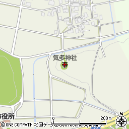 気多神社周辺の地図