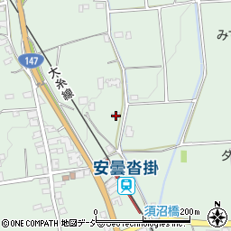 長野県大町市常盤3844周辺の地図