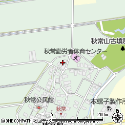 石川県能美市秋常町（ル）周辺の地図