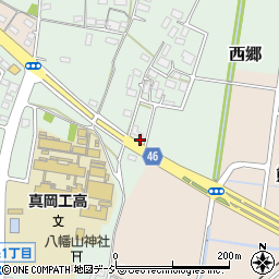 栃木県真岡市西郷971周辺の地図