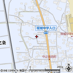 長野県埴科郡坂城町中之条595周辺の地図