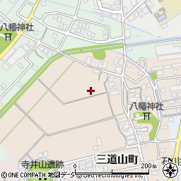 石川県能美市三道山町ハ周辺の地図