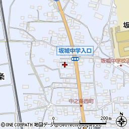 長野県埴科郡坂城町中之条599周辺の地図