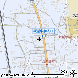 長野県埴科郡坂城町中之条598周辺の地図