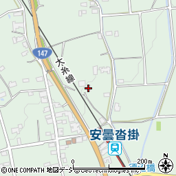 長野県大町市常盤3848周辺の地図