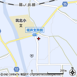 長野県東筑摩郡筑北村坂井5730周辺の地図