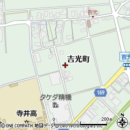 石川県能美市吉光町チ周辺の地図