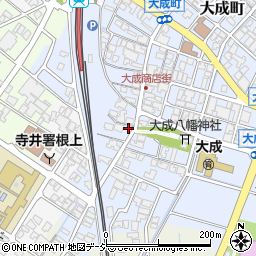 石川県能美市大成町ヌ10周辺の地図