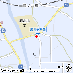 長野県東筑摩郡筑北村坂井5714周辺の地図