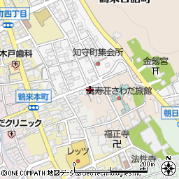 石川県白山市鶴来知守町カ周辺の地図