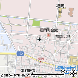 石川県能美市福岡町（ロ）周辺の地図