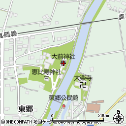 大前神社周辺の地図