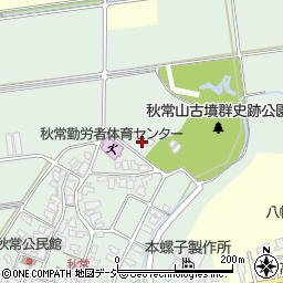 石川県能美市秋常町チ周辺の地図