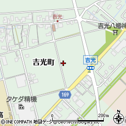 石川県能美市吉光町南周辺の地図
