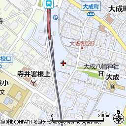 石川県能美市大成町ヌ6周辺の地図