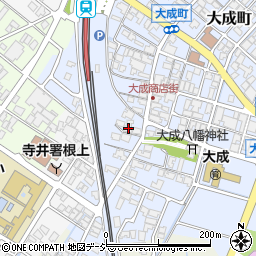 石川県能美市大成町ヌ2周辺の地図