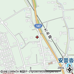 長野県大町市常盤3741周辺の地図
