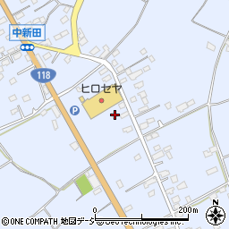 茨城県那珂市飯田2692-2周辺の地図