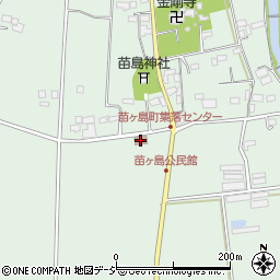 苗ケ島集落センター周辺の地図