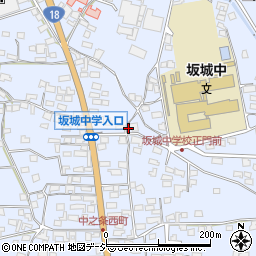 長野県埴科郡坂城町中之条866-1周辺の地図