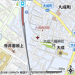 石川県能美市大成町ヌ3周辺の地図