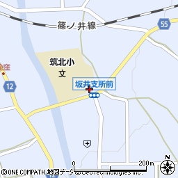 長野県東筑摩郡筑北村坂井5687周辺の地図