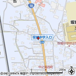 長野県埴科郡坂城町中之条590周辺の地図