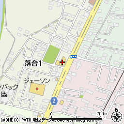 栃木トヨタ自動車壬生店周辺の地図