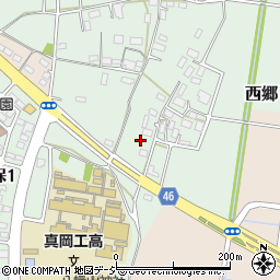 栃木県真岡市西郷1025周辺の地図