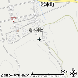石川県能美市岩本町周辺の地図